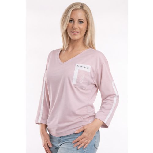  BLÚZ ANETTA PASZTELL RÓZSASZÍN