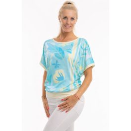 Aqua Garden – nyári mintás felső