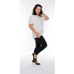 BASIC rövid ujjú lezser felső - EKRÜ