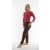 Bella top brick red zsebes