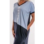 STREET CORNER pamut zsebes ruha világoskék.