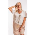  STREET CORNER pamut zsebes ruha ekrü-tóp