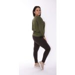 Hosszú ujjú ÜNI gumis derekú felső - KEKI