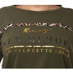 Hosszú ujjú ÜNI gumis derekú felső - KEKI