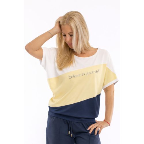  INEZ FELSŐ FEHÉR-SÁRGA-SÖTÉTKÉK