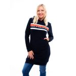 kapucnis ruha, rucy fashion, sportos belebújós ruha, kenguru zsebes ruha, melegítő szoknya,