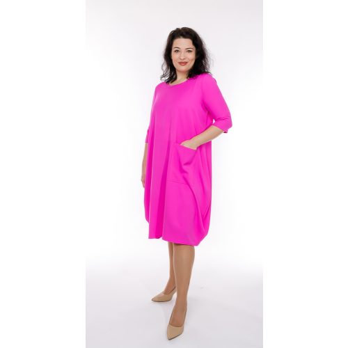 Oversize PINK zsebes ruha