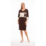 Loren citydress ruha csokibarna