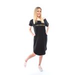 Fekete zsebes Molly ruha