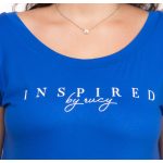 Királykék zsebes Molly ruha