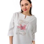  PURE felső - EKRÜ VIRÁG