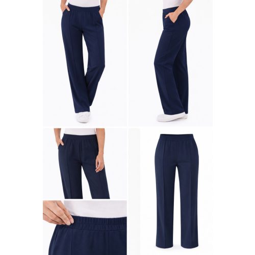 SOFT BŐ SZÁRÚ NADRÁG SÖTÉTKÉK