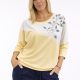 BLÚZ SOPHIA PASZTELL SÁRGA