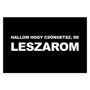   Hallom, hogy csöngetsz - vicces lábtörlő, Hallom, hogy csöngetsz - vicces lábtörlő